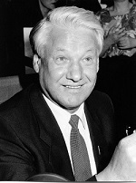 The first President of Russia Boris Yeltsin