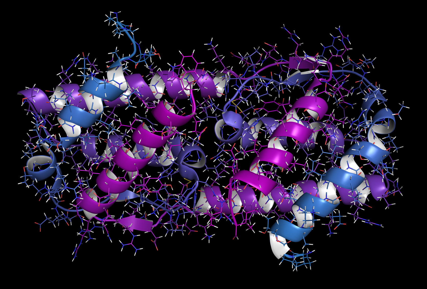 Молекула белка интерлейкина-5